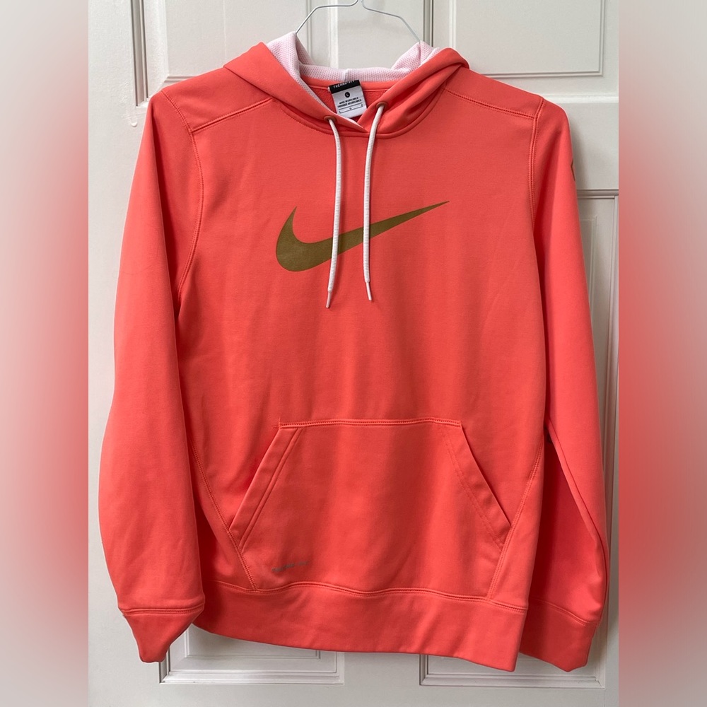 Large Nike Coral Hoodie